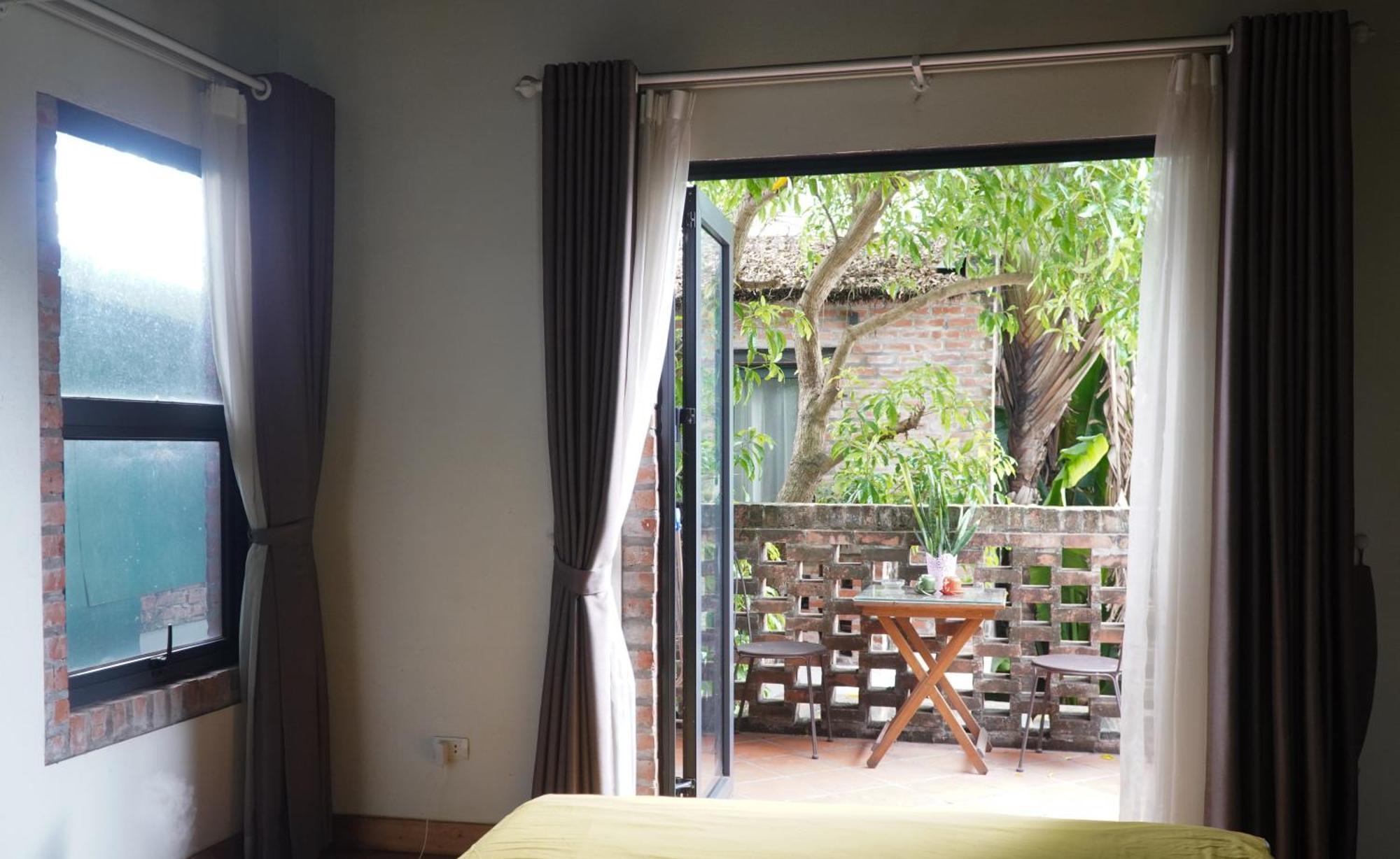 Bungalow Thu Gian Va Vuon Cay Xanh Hanoi Bagian luar foto